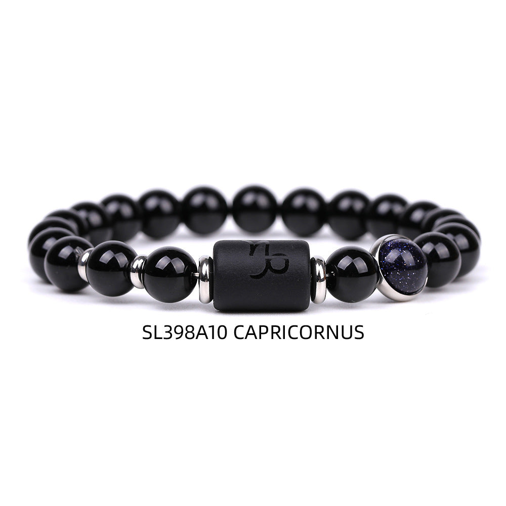Men Twelve Constellations Fashion Bracelets
