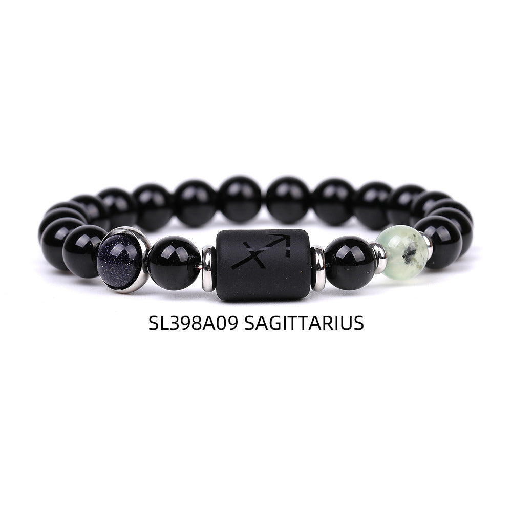 Men Twelve Constellations Fashion Bracelets