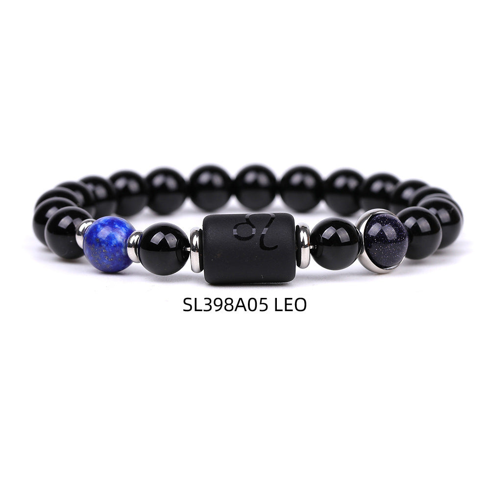 Men Twelve Constellations Fashion Bracelets