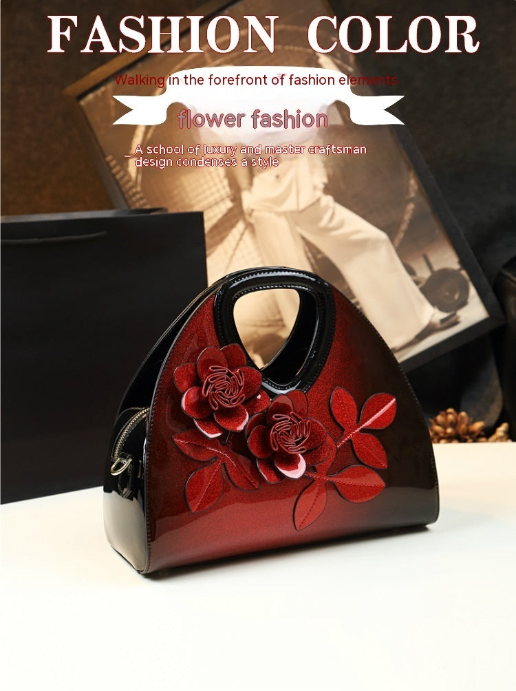 Flower Niche Versatile Handbag
