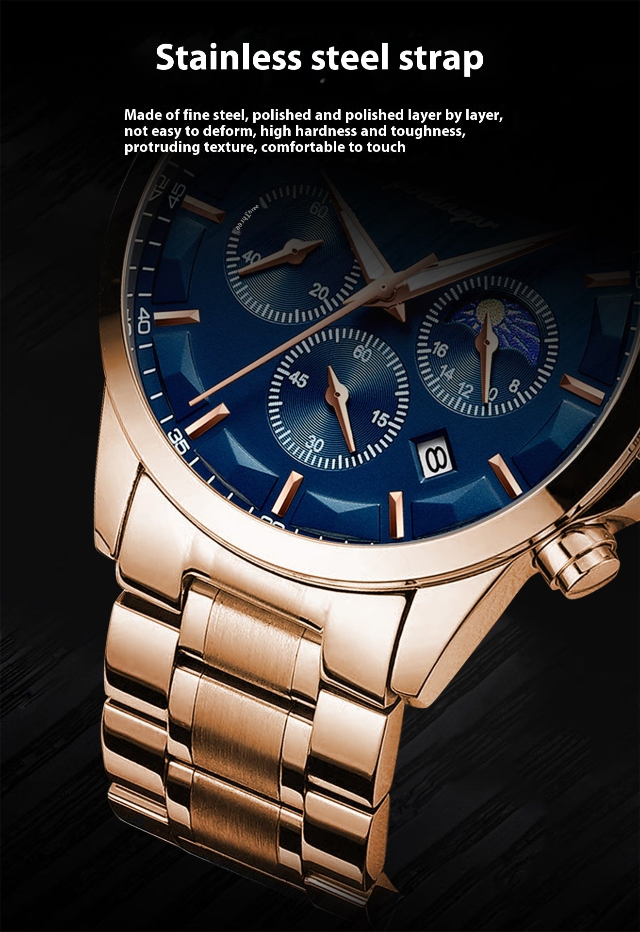 Men's Sports Waterproof Quartz Watch