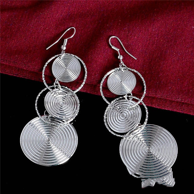 Circle Long Fashion Earrings