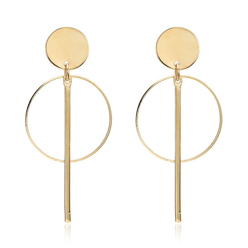 Circle Tassel Earrings