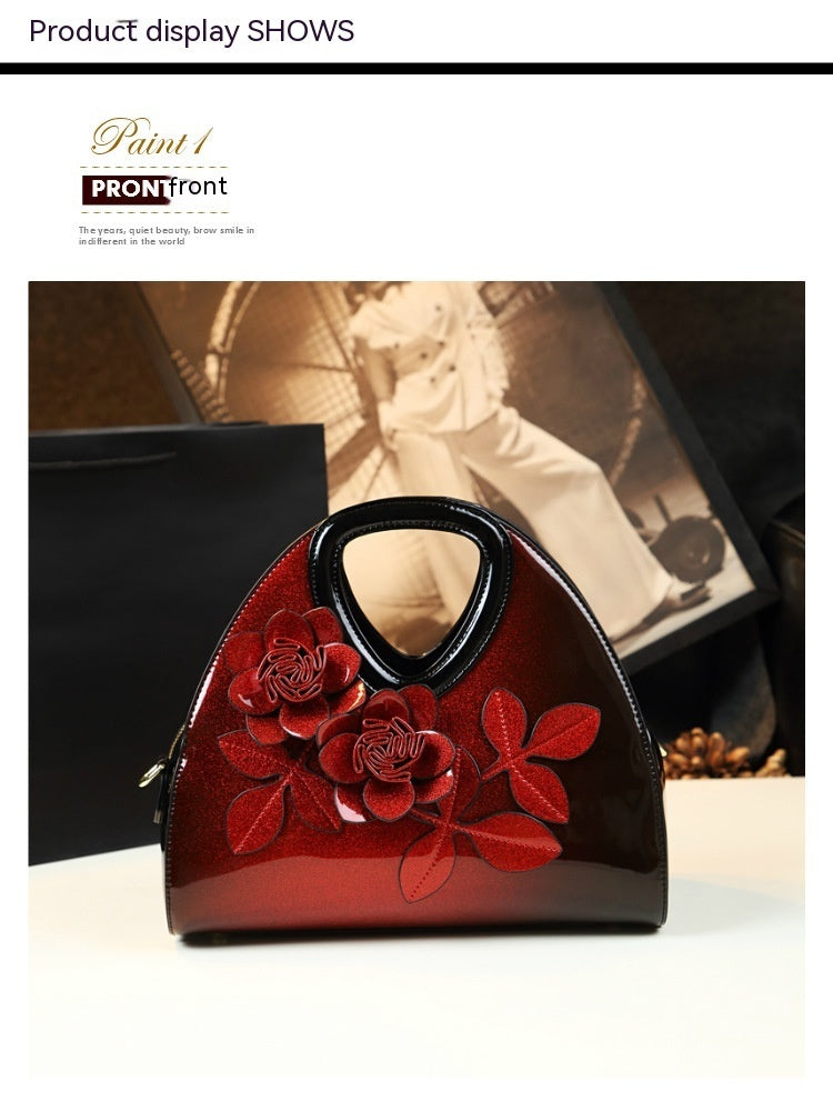 Flower Niche Versatile Handbag