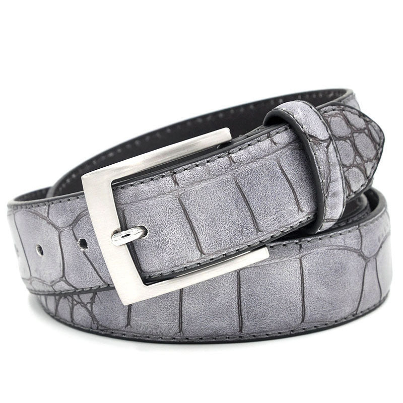 Men's Casual Pattern Buckle Belt