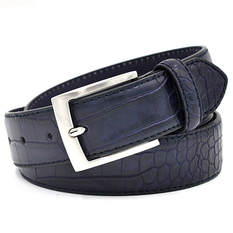 Men's Casual Pattern Buckle Belt