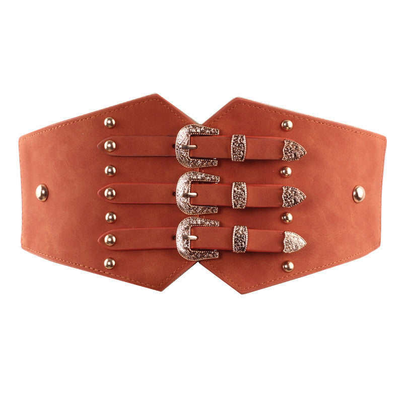 Versatile Fashion Decorative Wide Belt